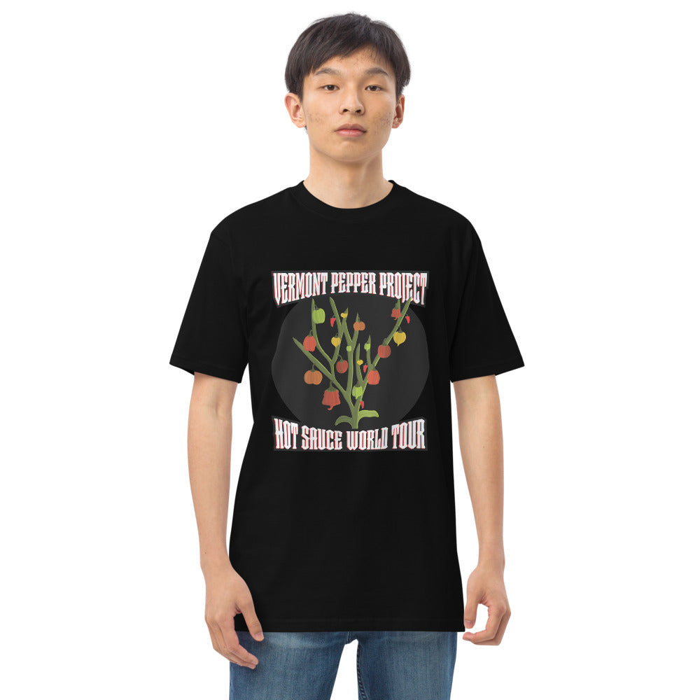 VPP Hot Sauce World Tour Men’s premium heavyweight tee