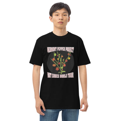 VPP Hot Sauce World Tour Men’s premium heavyweight tee