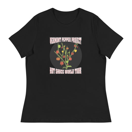 VPP Hot Sauce World Tour Women's Relaxed T-Shirt